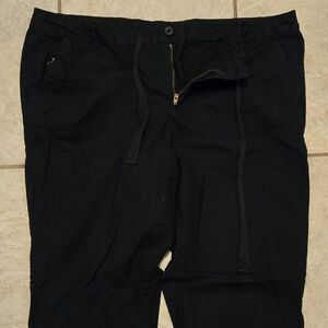 Liz Claiborne Black Chino Pants